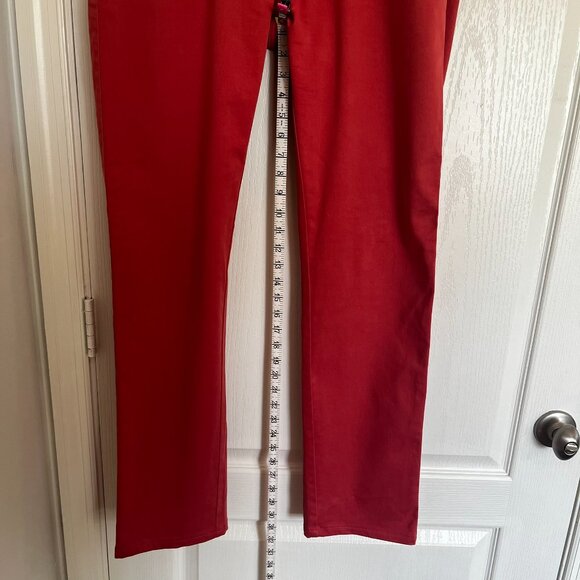 Peter Millar Five Pocket Performance Pants Men Sz 33 Nantucket Red - Picture 4 of 5